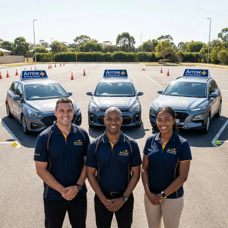 Arrow Driving School certified instructor team Edmonton