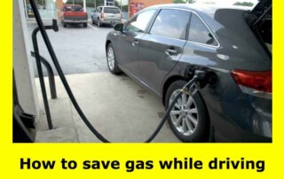 how to save gas while driving